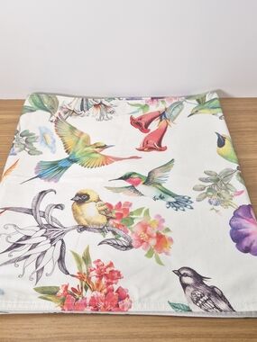 Michel Design Works Bird Song Hunting Creek 60" Table Runner Vibrant Cotton